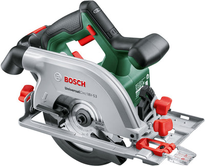 Bosch UniversalCirc 18V-53 Akku-Kreissäge – mit 18V-Akku-Ladegerät – Sägeblatt 160 mm