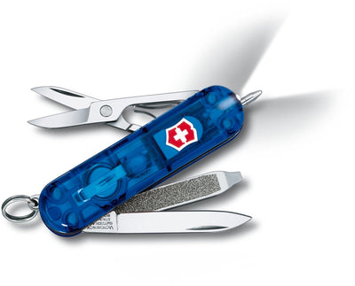 Victorinox Signature Lite blau transparentes Taschenmesser 7 Funktionen