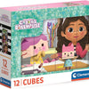 Clementoni Block -Puzzle Gabbys Puppenhaus, 12.