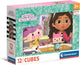 Clementoni Block -Puzzle Gabbys Puppenhaus, 12.