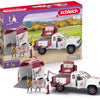 Schleich 42704 Mobiler Tierarzt mit Trailer