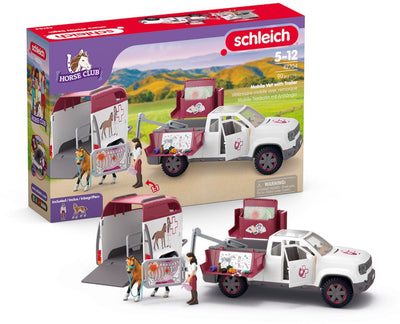 Schleich 42704 Mobiler Tierarzt mit Trailer