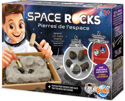 Buki France Buki – Ausgrabungsset – Weltraumsteine – entdecken und experimentieren