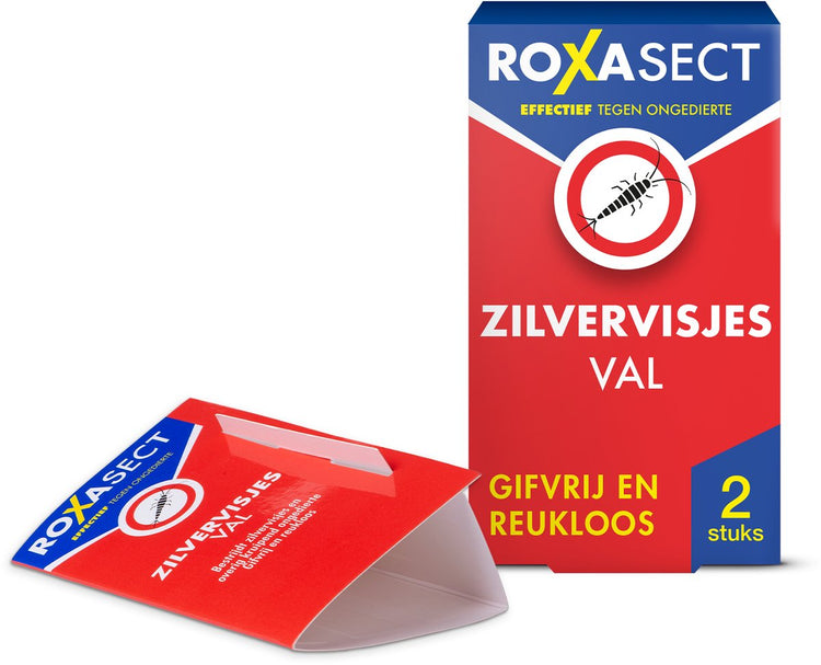 Roxasect Silberfischfalle – Schädlingsfalle – Silberfische bekämpfen – 1 Stück
