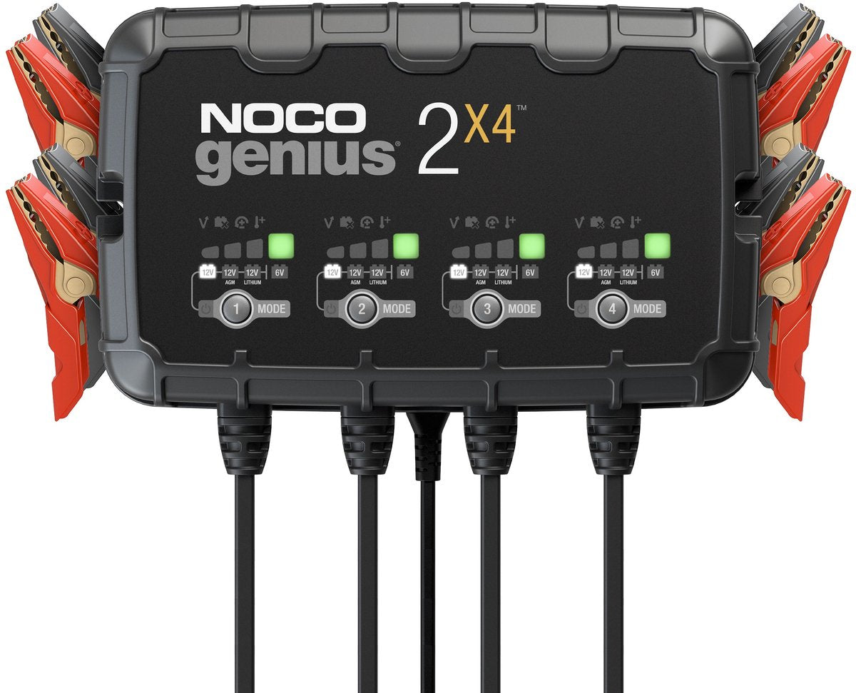 Noco Batterieladegerät 40Ah 6-12V 2x4