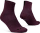 Gripgrab – leichte SL Short Performance Sommer-Radsocken 1 Paar Coolmax-Radsocken Low Cut – Dunkelrot – Unisex – Größe M (41–44)
