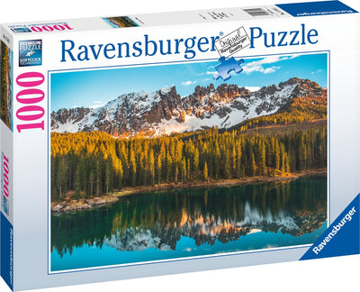 Ravensburger Jigsaw Puzzle Italienische Landschaften Lago di carezza, 1000st.