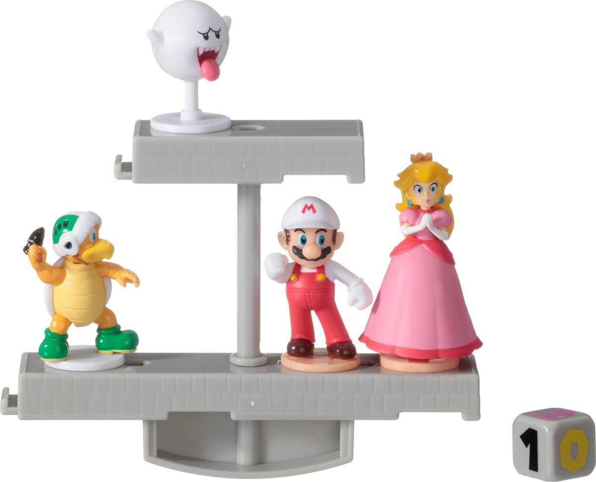 Epoch Super Mario Balance-Spiel Castle Stage – Mario Peach