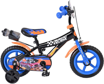 Volare Hot Wheels Kinderfahrrad – Jungen – Mag Wheels – 12 Zoll – Schwarz