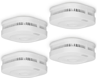 Alecto smartsmoke11 intelligenter WLAN-Rauchmelder – 10-Jahres-Batterie – entspricht der europäischen Norm EN14604 – 4 Stück