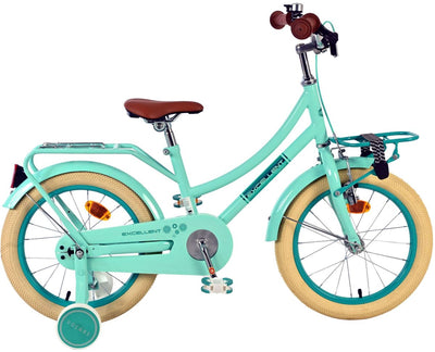 Volare Excellent Kinderfahrrad – Mädchen – 16 Zoll – Grün – 95 % zusammengebaut