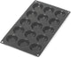 Lékué Backform 15 Tartelettes – Silikon – Schwarz