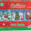 Weihnachten 3-in-1-Puzzle