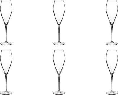Luigi Bormioli Atelier Champagnerglas groß – 270 ml – 6 Stück