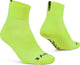 Gripgrab – leichte SL Short Performance Sommer-Radsocken 1 Paar Coolmax-Radsocken mit niedrigem Schnitt – gelbe Hi-Vis – Unisex – Größe XS (35–38)