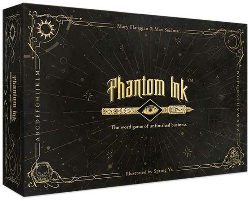 Asmodee Brettspiel Phantom Ink – Partyspiel für 4-8 Spieler Englisch.