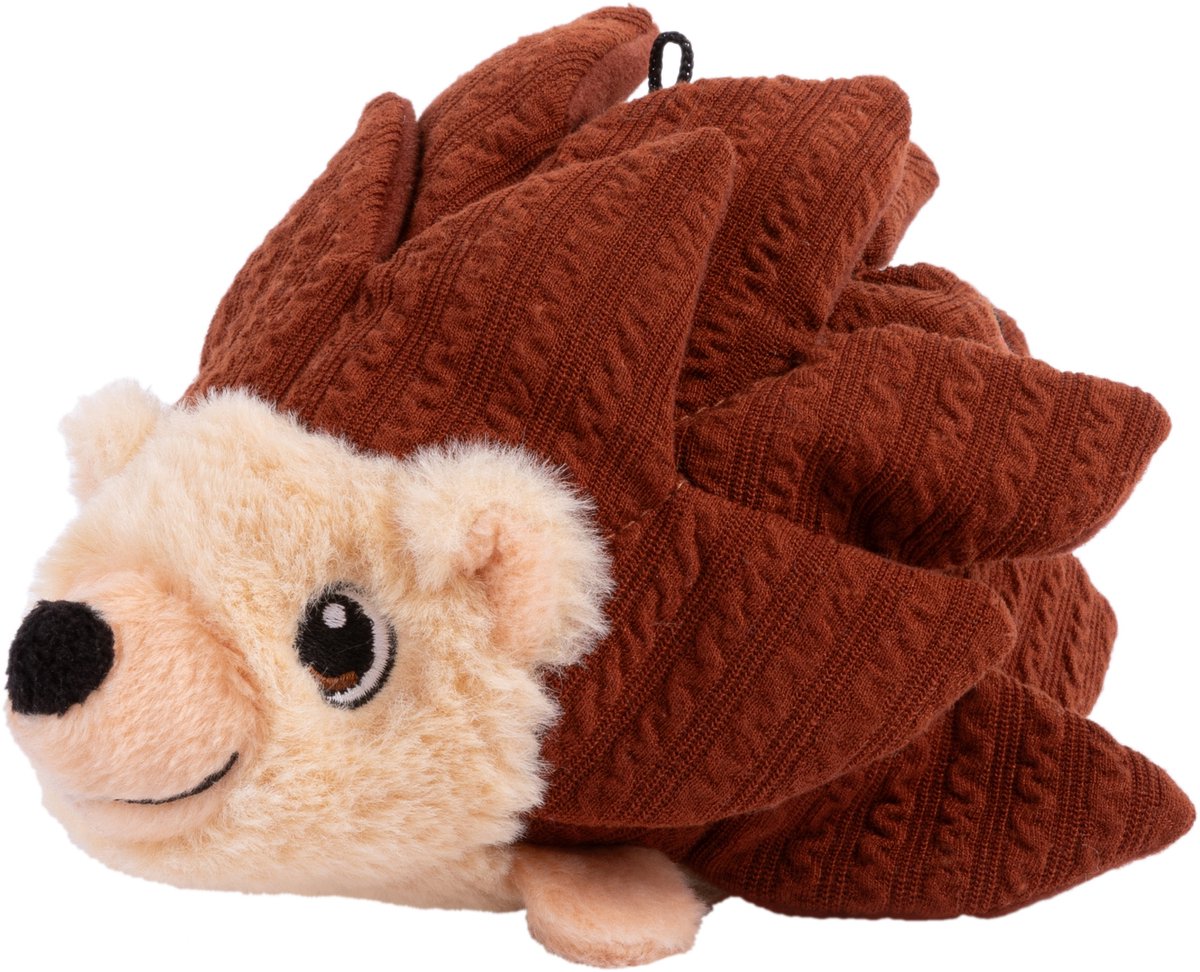 Kong Layerz Futterigel - Kuscheltier - 10,16 x 15,24 x 20,32 cm braun m l