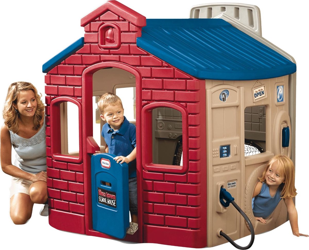 Little Tikes Spielhaus Erde – beige rot