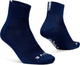 Gripgrab – leichte SL Short Performance Sommer-Radsocken 1 Paar Coolmax-Radsocken Low Cut – Marineblau – Unisex – Größe S (38–41)