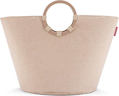 Reisenthel Loophome s Aufbewahrungskorb – 35 l – Gestell Twist Coffee Beige