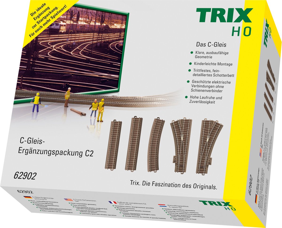 Trix H0 H0 Trix C-Gleise T62903 Erweiterungsset 1 Stück