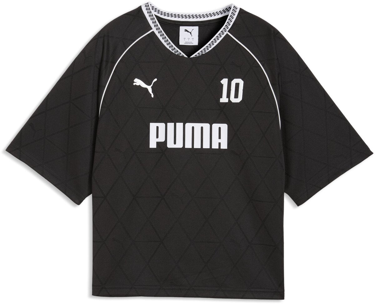 Puma Sport Relaxed Jersey Damen-T-Shirt – Schwarz