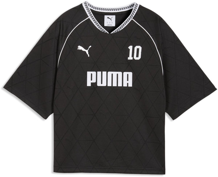 Puma Sport Relaxed Jersey Damen-T-Shirt – Schwarz