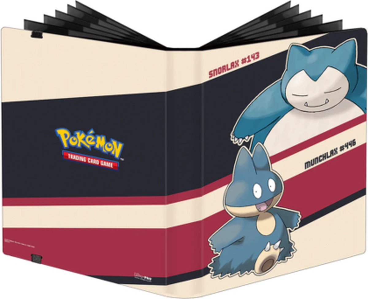 Ultrapro Ultra Pro Pokemon Relaxo Munchlax 9-Pocket Pro-Ordner