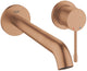 Grohe Essenz neue wandmontierte Einbau-Waschtischarmatur – verdeckter Teil – ohne verdeckter Teil – langer Auslauf – matte Bronze – 19967dl1