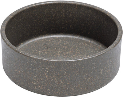 Designed by Lotte Noor Hundefutternapf – Futternapf Trinknapf – spülmaschinenfest – Bambus – Grau – 17 cm