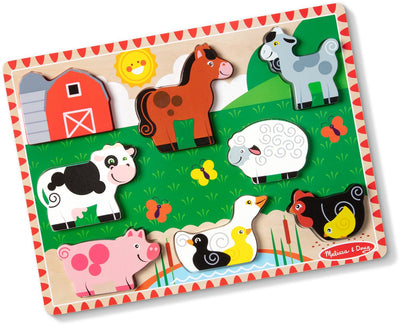 Melissa Doug – Holzpuzzle – Bauernhof