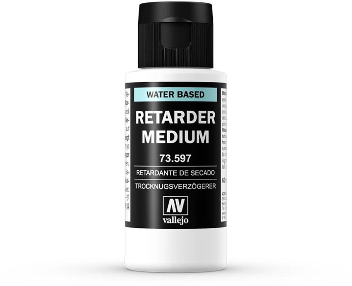 Vallejo Hobbyfarbe – 73597 Verzögerer mittel (60 ml) Verdünner – 60 ml