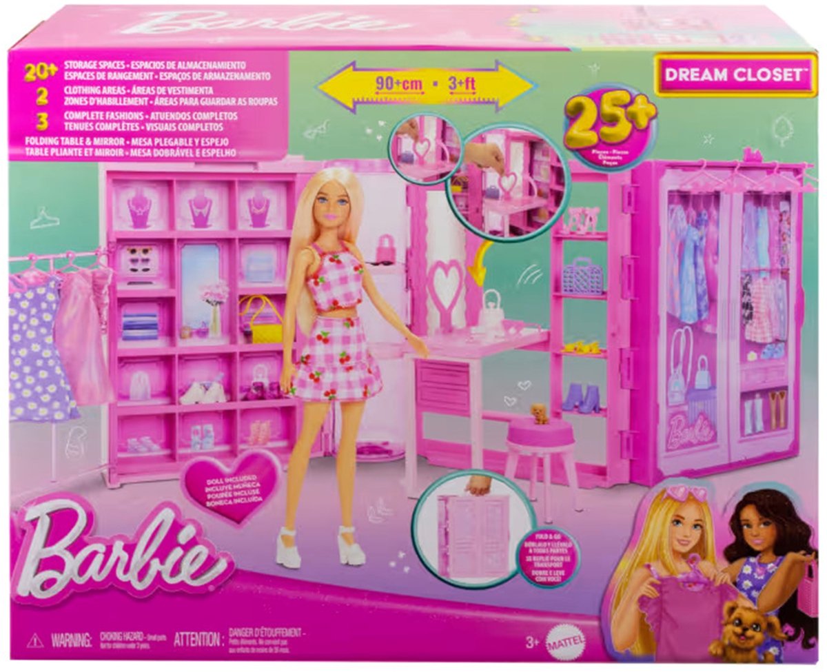 Barbie Dream Closet 3.0 mit Pop