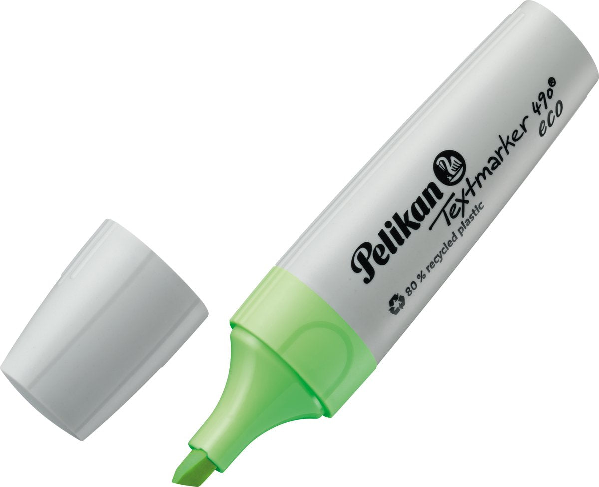 Pelikan Textmarker 490 - Öko-Textmarker - Grün - 10 Stück