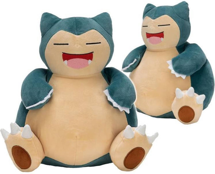 Jazwares Pokémon – Relaxo-Kuscheltier – 30 cm – Plüsch – Pokémon-Kuscheltier