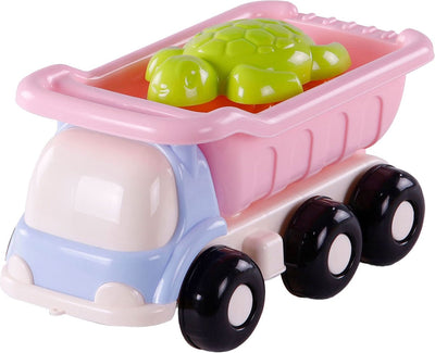Cavallino Toys Cavallino Beach KiepWagen mit 4 Sandformen rosa