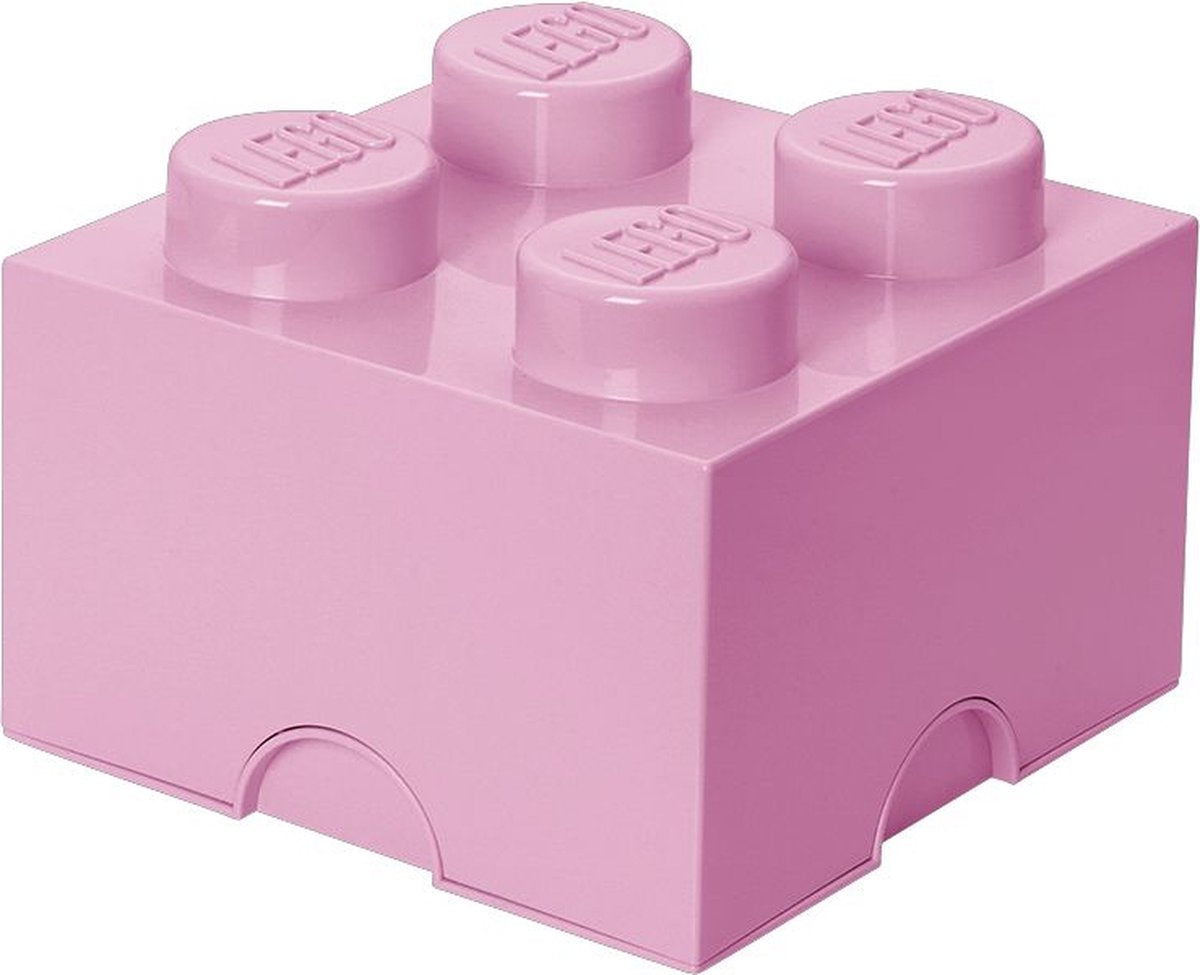 Zimmer Kopenhagen Lego Storage Brick 4 Pink