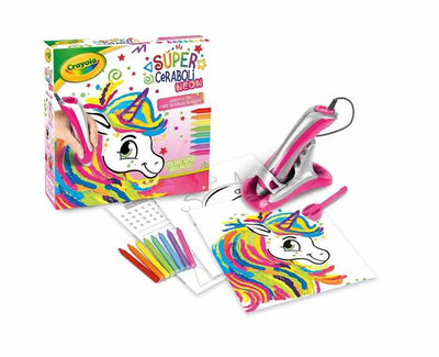 Crayola Super Ceraboli Neon Einhorn Lernspielzeug mehrfarbig