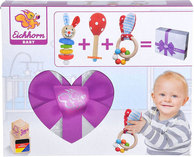 Eichhorn Baby Geschenkset, 3dlg.