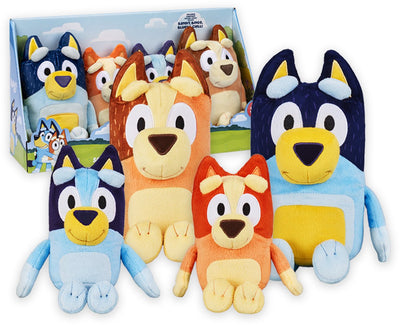 Spectron Bluey Plüsch-Kuscheltiere-Set - 4-tlg.