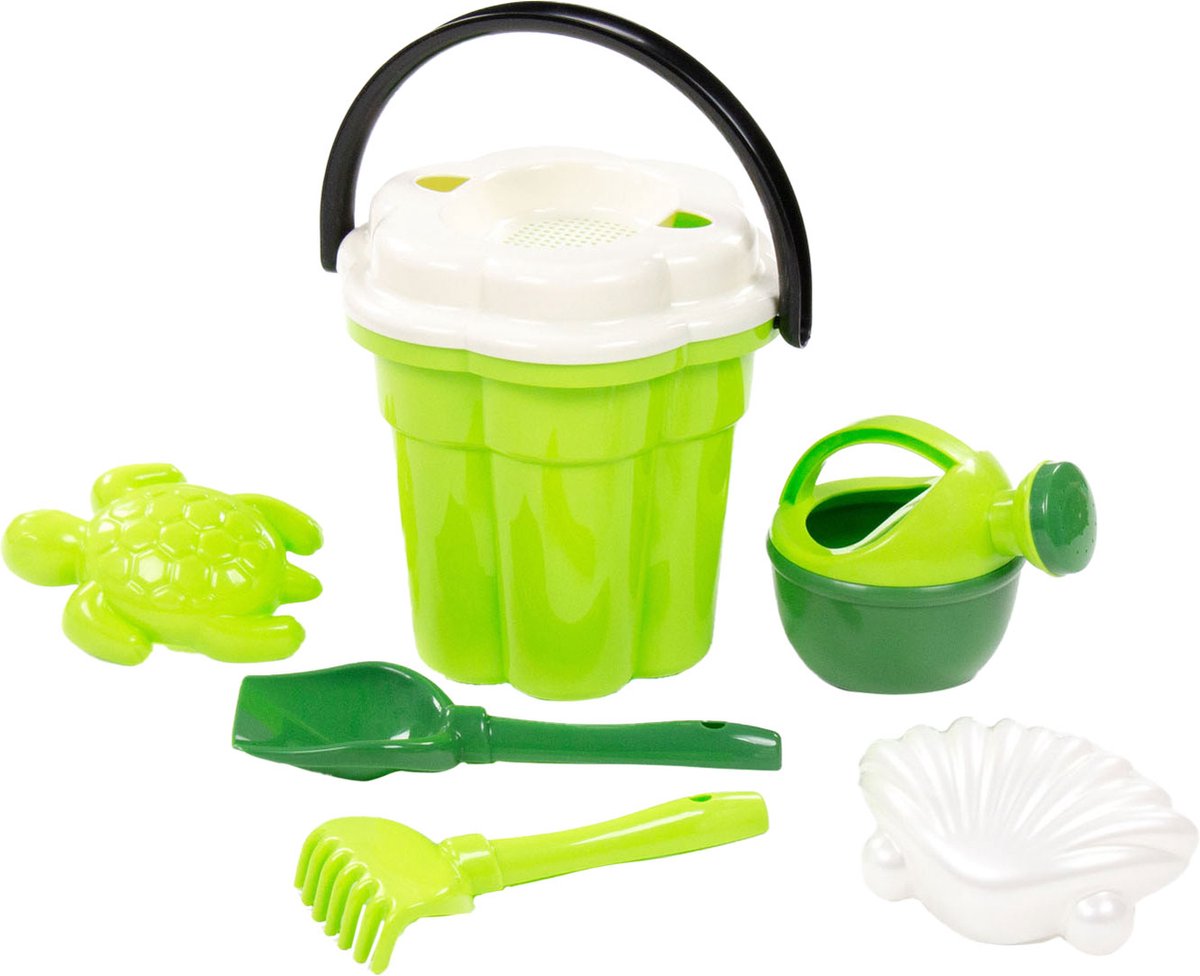 Cavallino Toys Cavallino XL Classic Bucket mit 4 Werkzeugen und 2 Formen