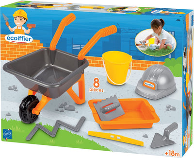 Ökoiffier -Schubkarre mit Mason -Set
