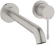 Grohe Essence neue Wand-Einbau-Waschtischarmatur – Unterputz-Einheit – ohne Unterputz-Einheit – langer Auslauf – Supersteel – wassersparend