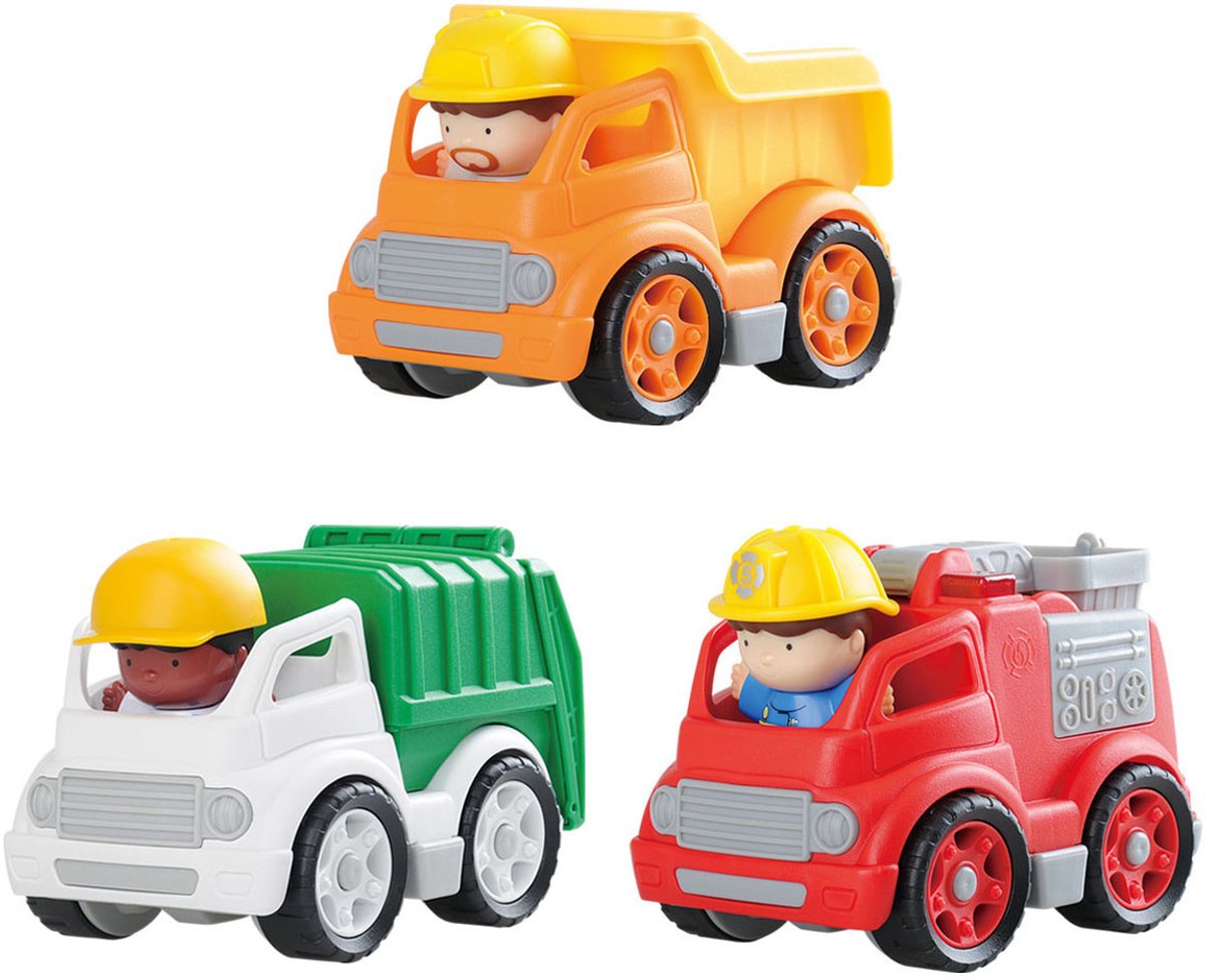 Spiele Fahrzeuge mit Zahlen spielen Set, 6dlg.