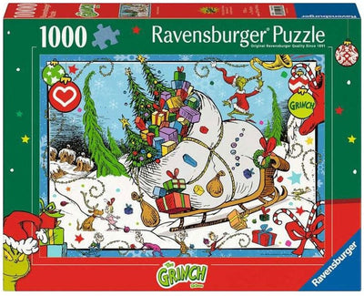 Ravensburger Puzzle „Der Grinch“ mit 1000 Teilen zum Film.