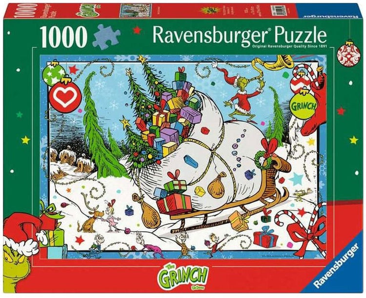 Ravensburger Puzzle „Der Grinch“ mit 1000 Teilen zum Film.