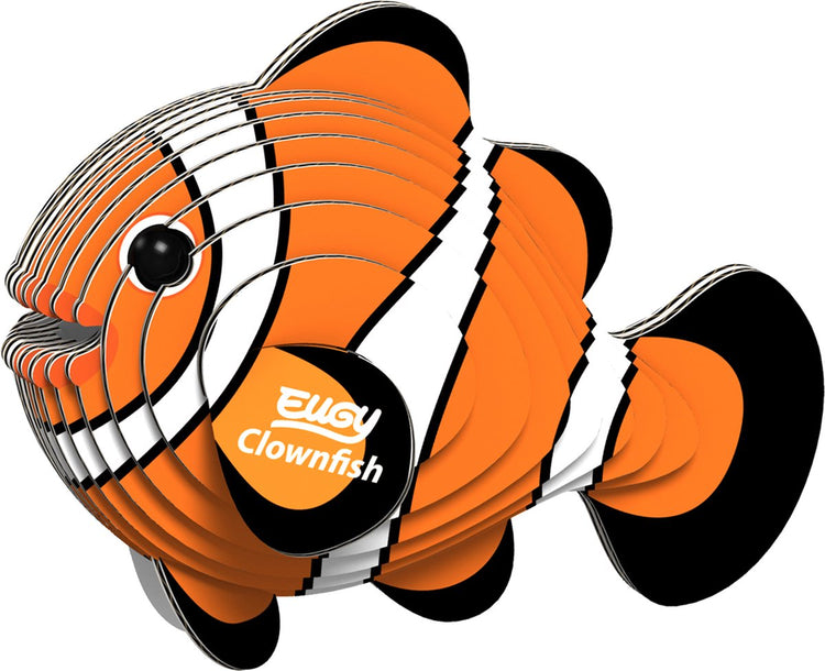 Eugy 3D-Puzzle – Clownfische – Meerestiere – nachhaltig – alle sammeln – 6 Jahre