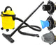 Geko Industriestaubsauger – Nass- und Trockensauger – 15 Liter – 1250 W – leichtes Design