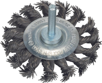 Bosch 6 mm Scheibenbürste 75 Zopf 0,5 Stahl