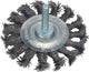 Bosch 6 mm Scheibenbürste 75 Zopf 0,5 Stahl